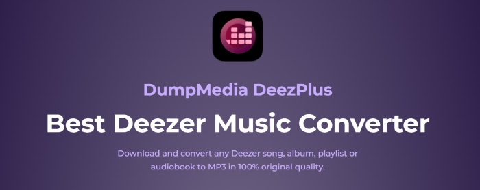 Télécharger Deezer Music sur Converter