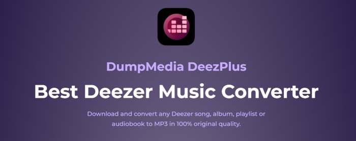 在 Converter 上下載 Deezer Music