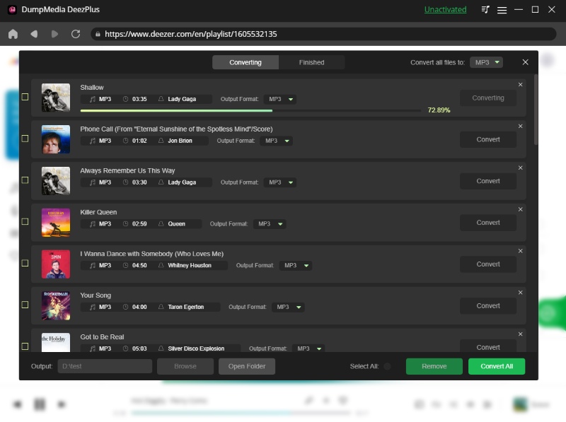 İndirmek İstediğiniz Farklı Çıktı Formatlarını Seçin