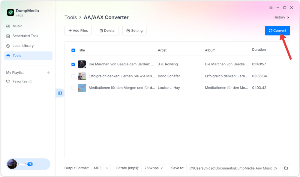 DumpMedia 任何音樂轉換器