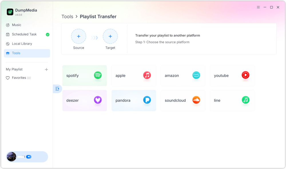 DumpMedia N'importe quel convertisseur de musique