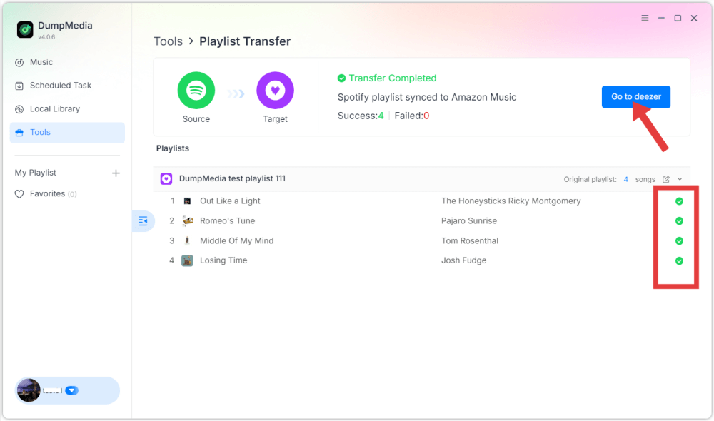 Transfer Your Playlists