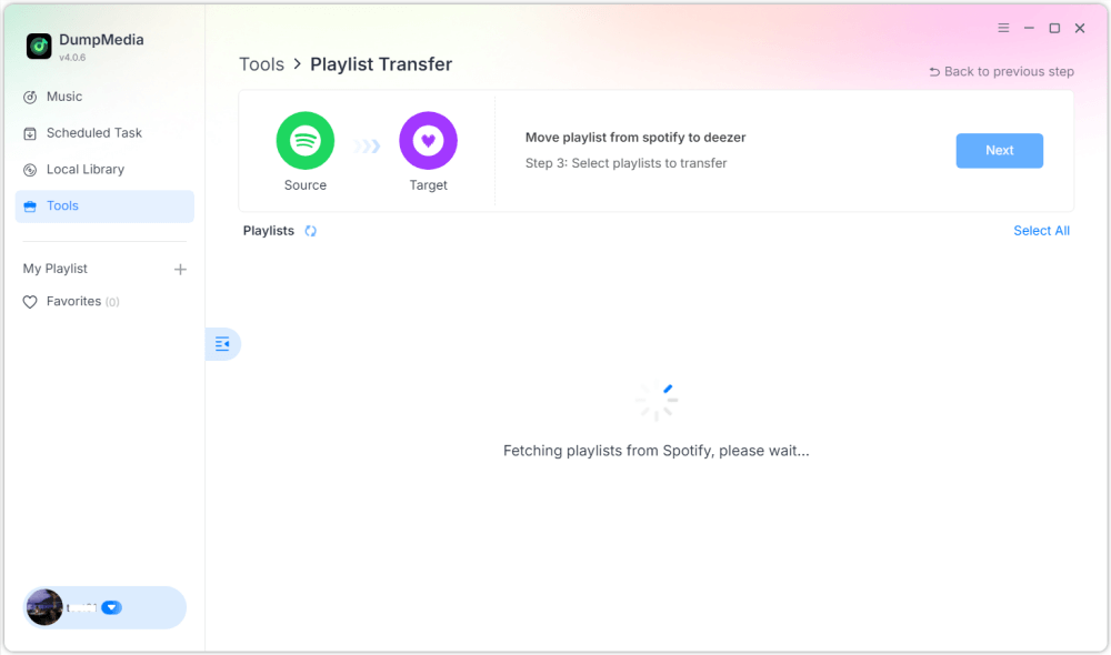 Select A Destination