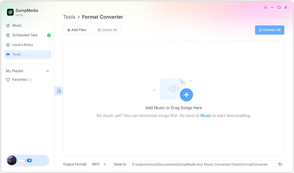 Convert Local M4P Files to MP3