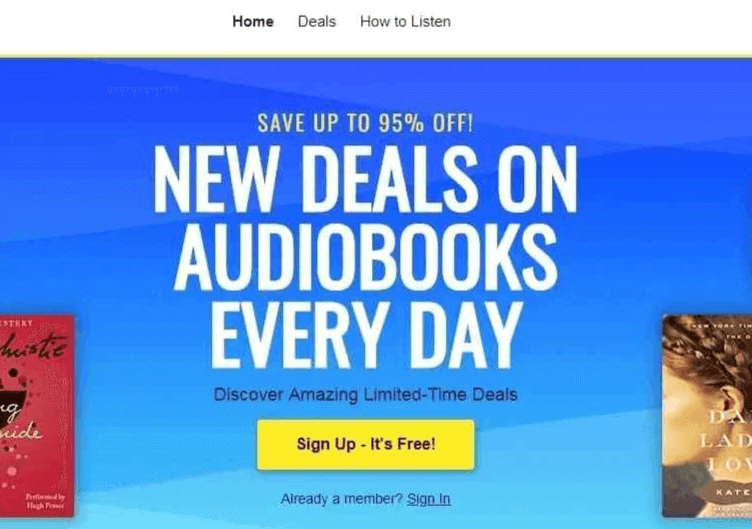 Chirp Audiobooks - Deal Without A Subscription Fee