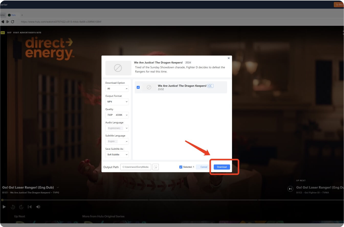 Download Hulu Movies or Shows