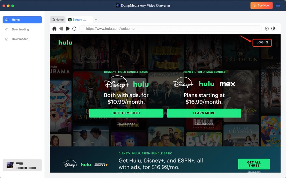 Login Hulu Account