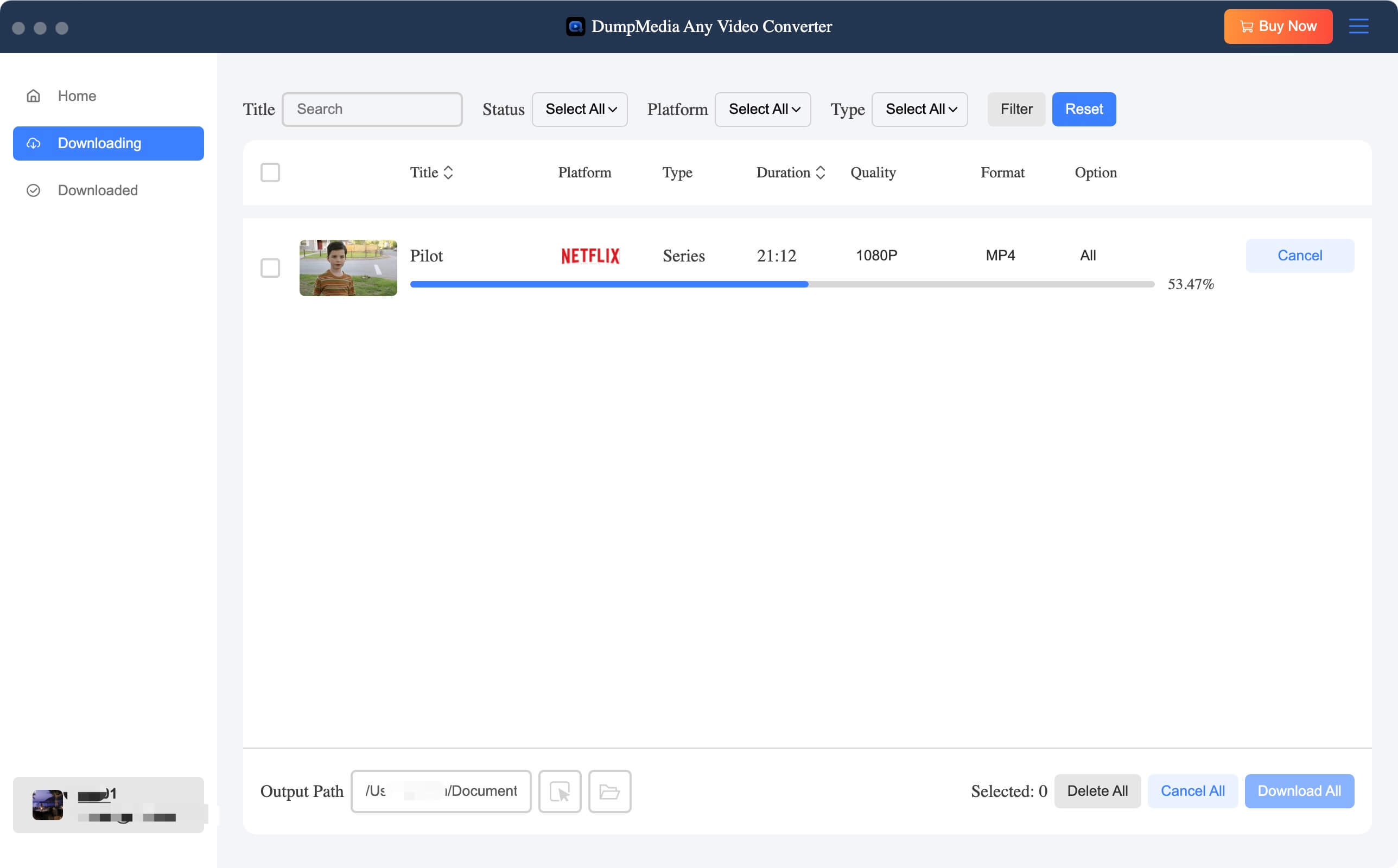 Download Netflix videos to MP4 with DumpMedia