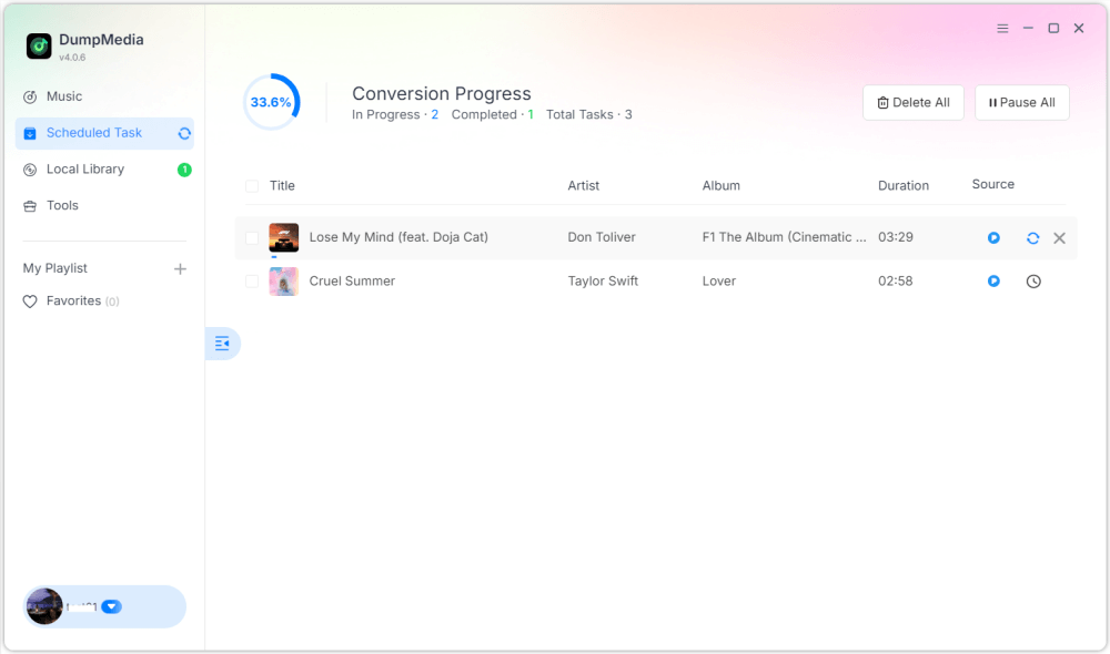 Konvertera Pandora-musik till MP3