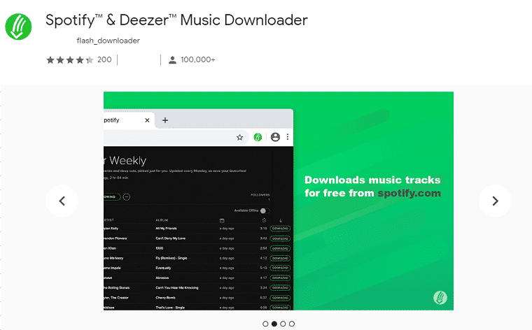 Spotify Program do pobierania muzyki & Deezer