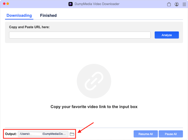 Wybierz format wyjściowy wideo YouTube