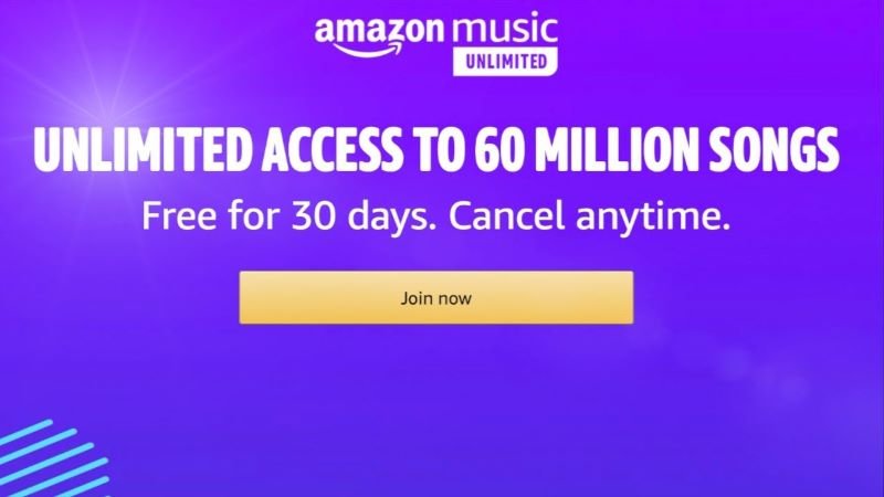 Prova gratuita di Amazon Music