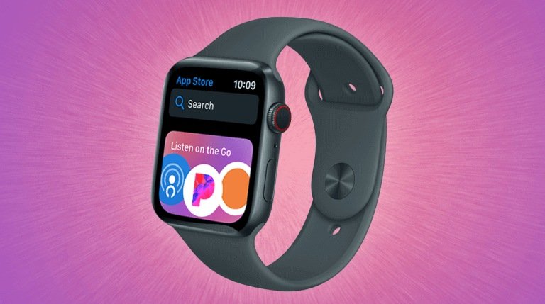 Suche nach Amazon Music auf der Apple Watch