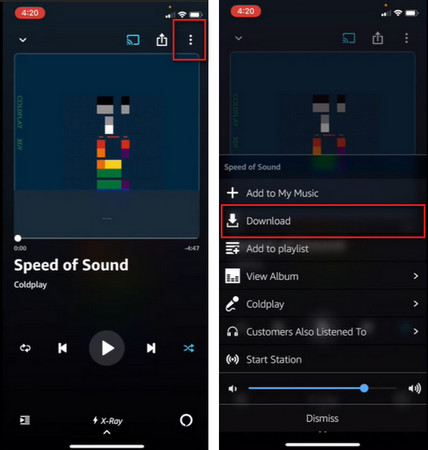 Download Amazon Prime Music on iPhone
