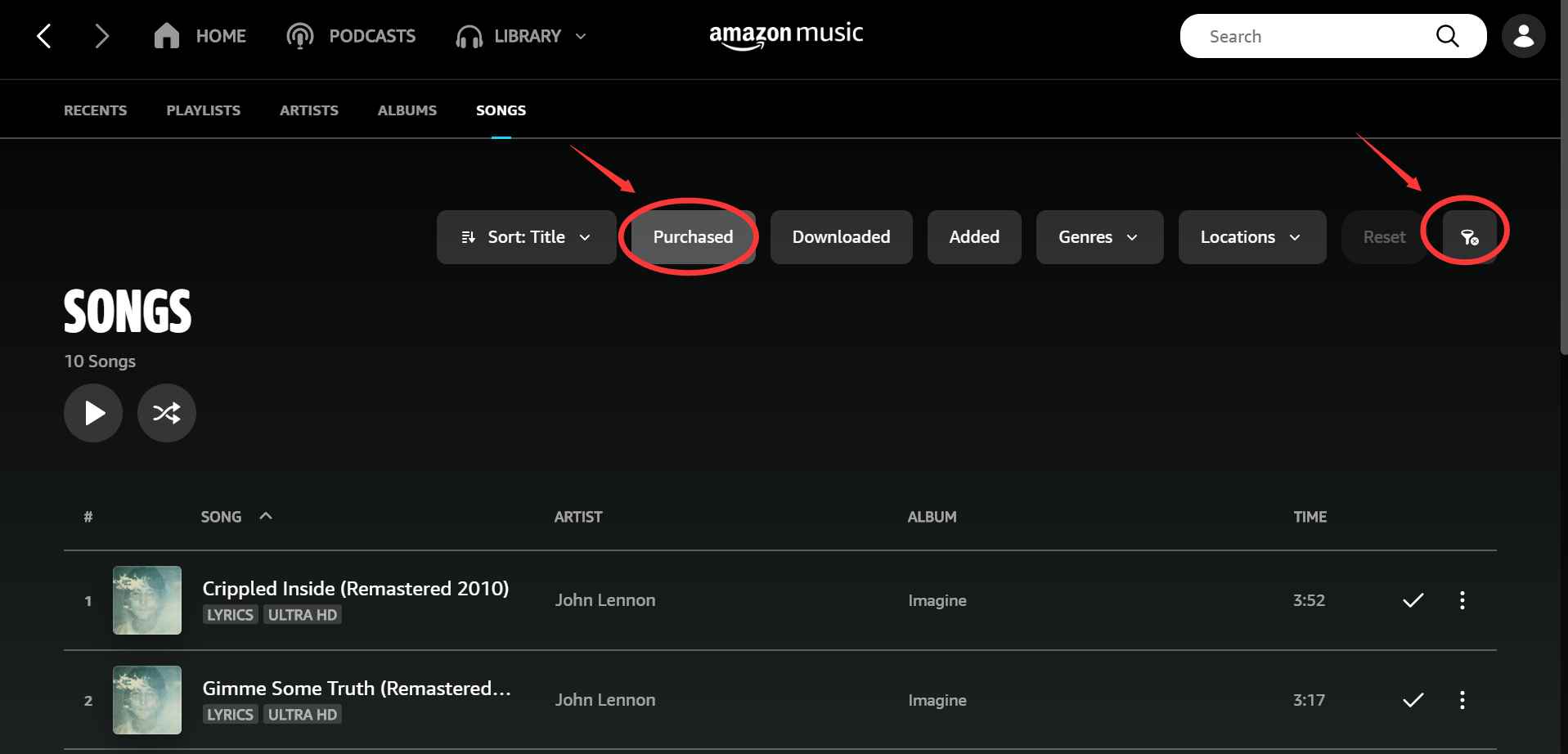 Descarga Amazon Prime Music en tu computadora