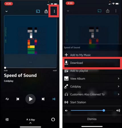 Descargar Amazon Music sin conexión