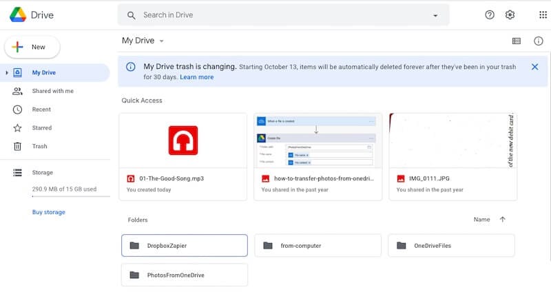 Google Drive - Personal Cloud Storage & File Sharing Platform