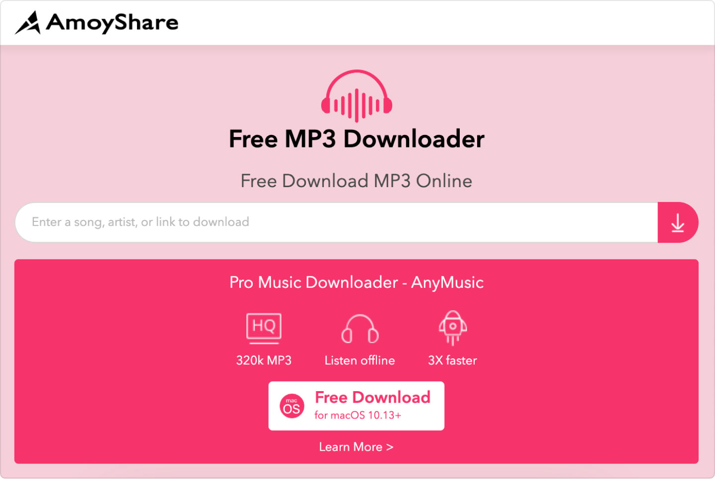 Downloading Spotify Playlist to MP3 bu Using AmoyShare
