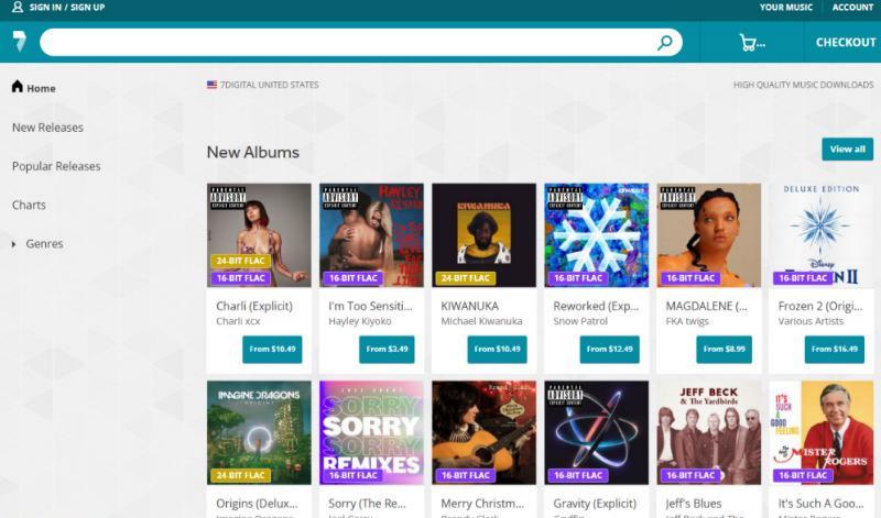 7Digital MP3 Music Download