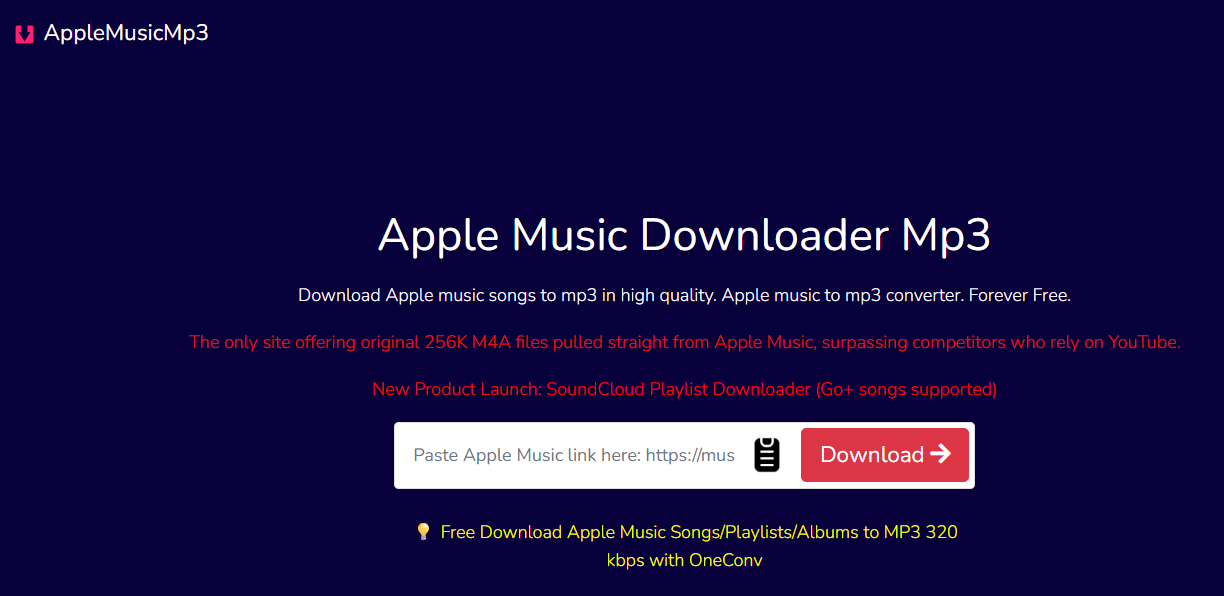 AAPLmusicDownloader Apple Music to MP3