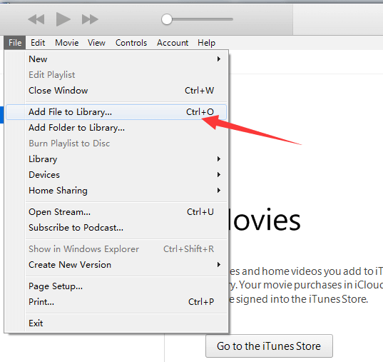 iTunes 보관함에 음악 파일 추가