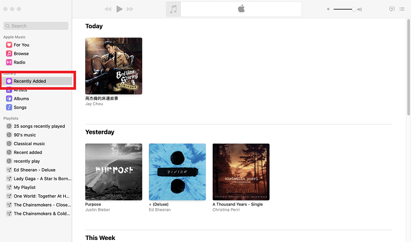 Add a Song from Apple Music