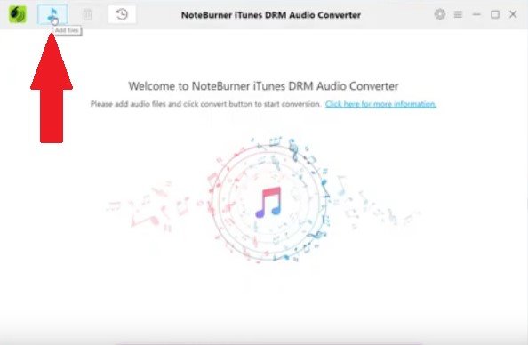 在NoteBurner中添加歌曲