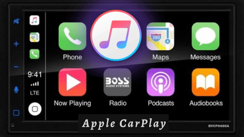Odtwarzanie muzyki z Apple w samochodzie za pośrednictwem Apple CarPlay