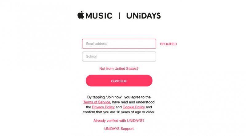 Unidays de Apple Music