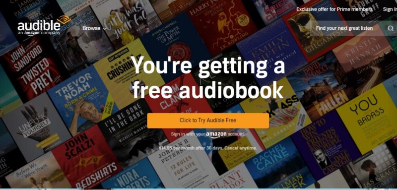 Site audible