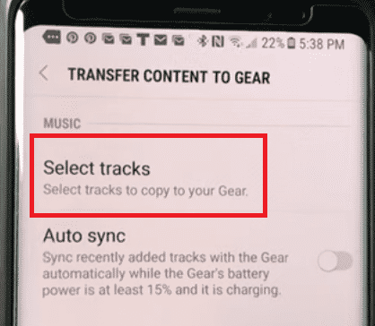 Connectez la Samsung Gear S3 au smartphone
