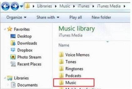 Copy Files to iTunes Music Folder