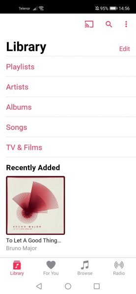 Utwórz listę odtwarzania na Androida