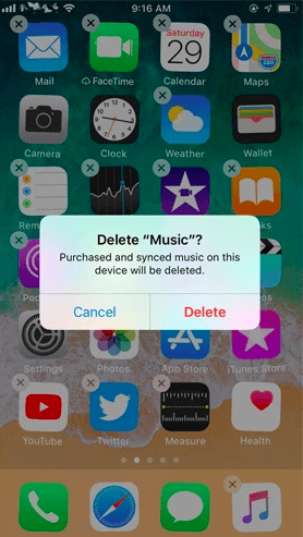 Muzyka Apple musi zostać ponownie zainstalowana