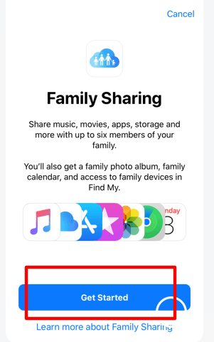 Erste Schritte mit Apple Music Sharing