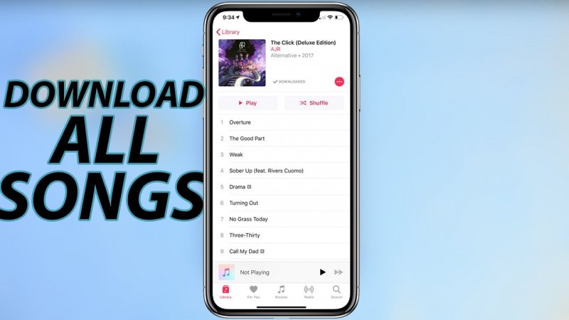Tüm Apple Müziklerini Nasıl İndirirsiniz?