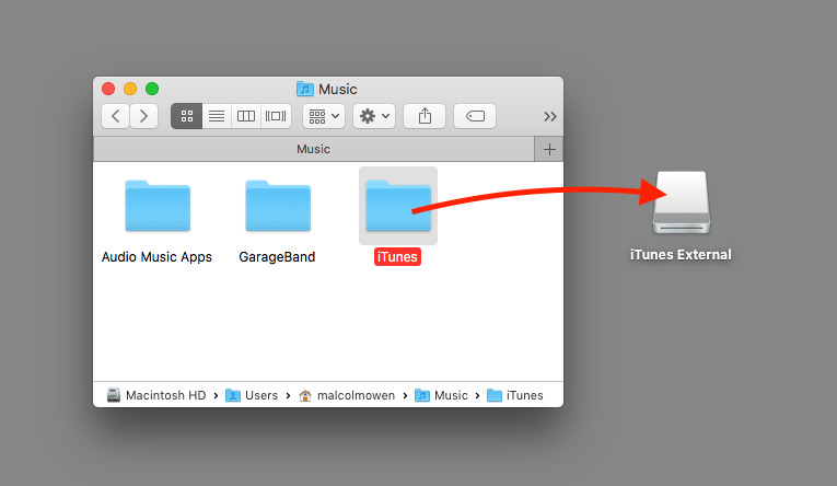 Übertragen Sie iTunes-Musik auf USB