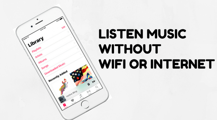 인터넷 없이 Apple Music 듣기