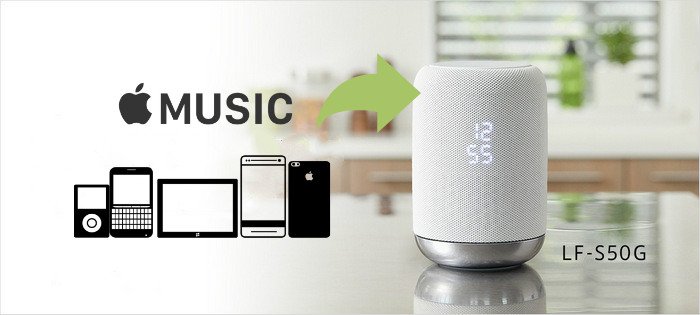 Spielen Sie Apple Music auf dem Sony LF-S50G