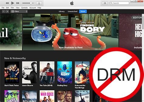 Entfernen Sie DRM aus iTunes-Filmen/TV-Sendungen