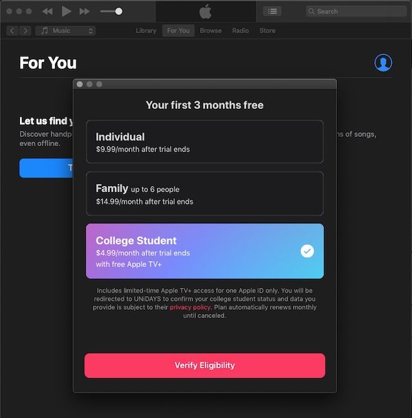 Unidays Apple Music Öğrenci İndirimi Alın