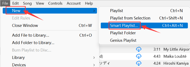 Crea una playlist intelligente per scaricare tutta la tua musica Apple in una volta