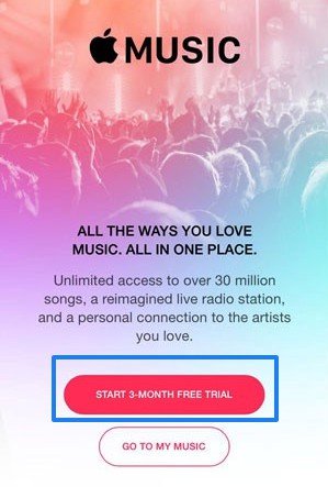 Как получить бесплатную пробную версию Apple Music