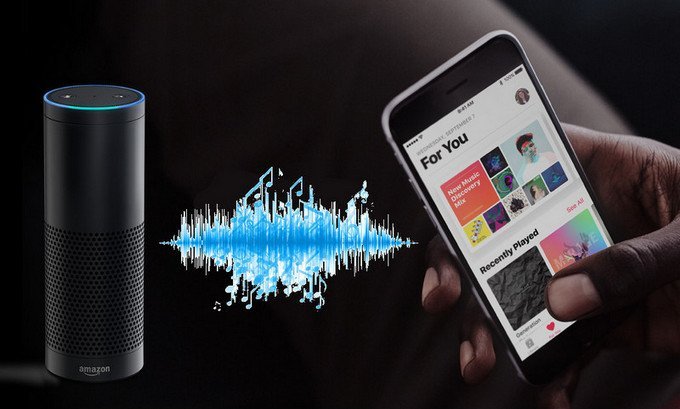 Transmita músicas da Apple no Echo