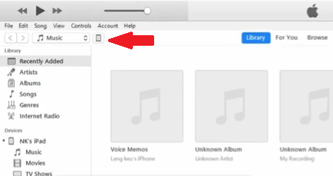 Transfiere canciones al iPhone 4
