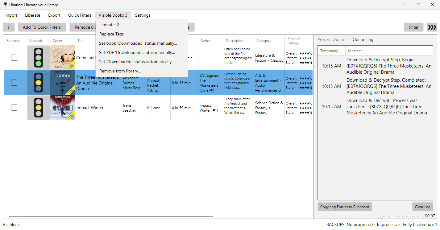Libation Audiobook Converter
