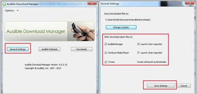 Слушайте Audible Offline на WinDows