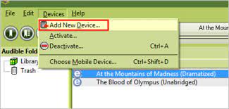 Übertragen Sie Hörbücher auf MP3 Spieler mit Audible