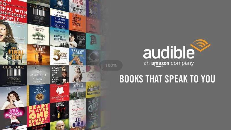 登錄 Audible 下載有聲讀物文件