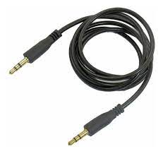 Use un cable auxiliar para escuchar audiolibros en el automóvil